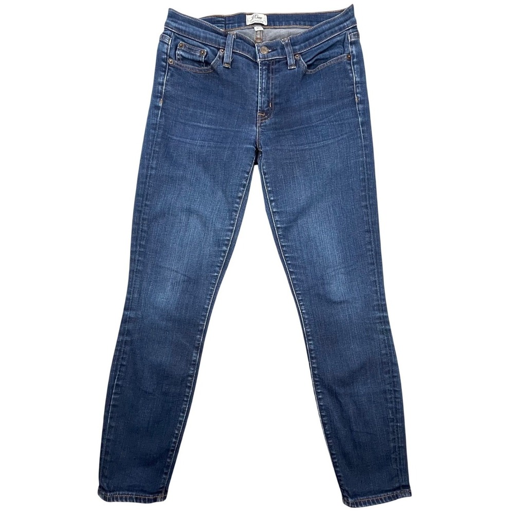 J.Crew Dark Wash Toothpick Skinny Jeans Women 27